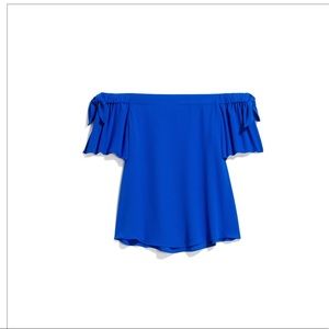 Off the shoulder blouse